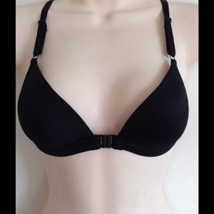 ✨Black T-Back Bra with Front Closure✨